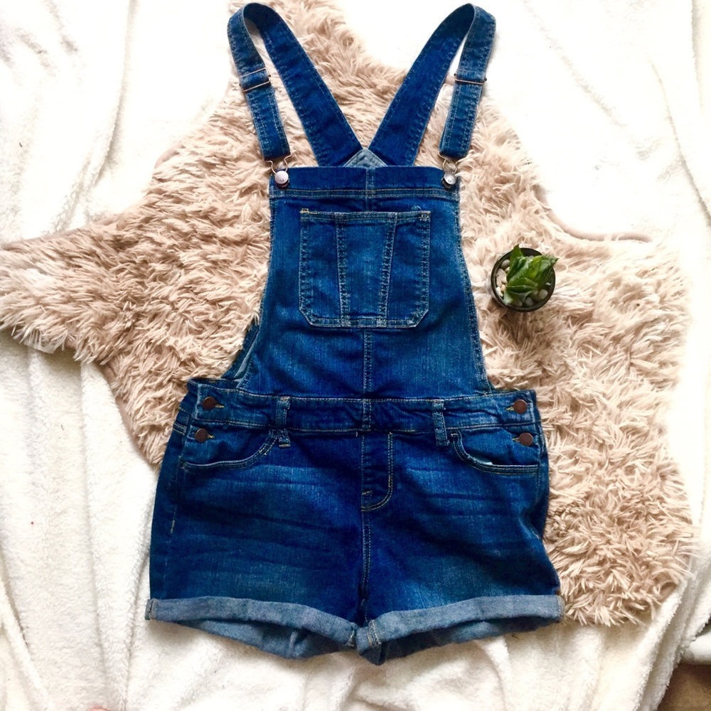 MOSSIMO Denim Shorts Overalls